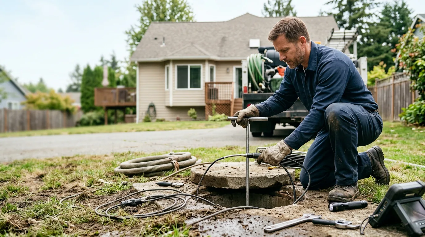 Septic Tank Pumping in La Center, WA